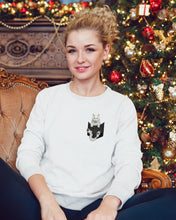 Load image into Gallery viewer, Cat In Your Front Pocket Great Gift For Cat Lovers Sweatshirt
