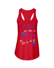 Load image into Gallery viewer, A Queen Was Born In February Birthday Gift Ladies Flowy Tank
