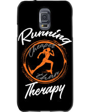 Load image into Gallery viewer, Running Cheaper Than Therapy Gift For Running Lovers Phone case
