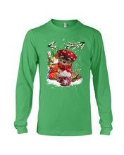 Load image into Gallery viewer, Yorkshire Terrier Loves Drinking Hot Latte Gift For Dog Lovers Unisex Long Sleeve
