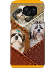 Load image into Gallery viewer, Three Cute Shih Tzu In Bag Gift For Dog Lovers Phone case
