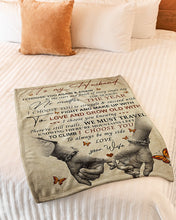 Load image into Gallery viewer, Gift For Husband I Choose You To Always Be My Side Fleece Blanket
