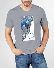 Load image into Gallery viewer, Magical Gray Couple African Parrot Gift For Bird Lovers Guys V-Neck
