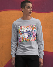 Load image into Gallery viewer, Embroidery Machine Flower Special Custom Design   For Girls Unisex Long Sleeve
