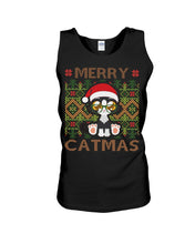 Load image into Gallery viewer, Merry Catmas Cute Funny Gifts Unisex Tank Top
