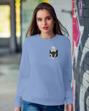Load image into Gallery viewer, Cat In Your Front Pocket Great Gift For Cat Lovers Sweatshirt
