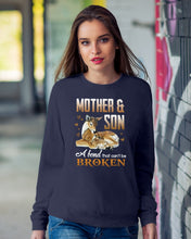 Load image into Gallery viewer, Mother And Son A Bond That Can't Be Broken Sweatshirt
