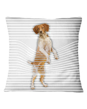 Load image into Gallery viewer, Brittany Spaniel Climb Curtain Gift For Dog Lovers Pillow Cover
