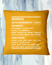 Load image into Gallery viewer, Sorry This Guy Is Already Taken By A Smart And Sexy Redhead Gift For Men Pillow Cover
