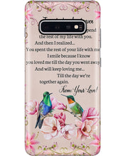 Load image into Gallery viewer, Til The Day We're Together Humming Birds Phone case
