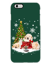 Load image into Gallery viewer, Funny Golden Retrievers Sleep In Red Boots Gift For Dog Lovers Phone case
