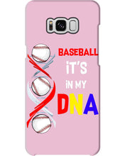 Load image into Gallery viewer, Baseball Be My DNA Gift For Sport Lovers Phone case
