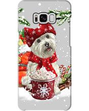 Load image into Gallery viewer, Cute Westie Christmas Night Gift For Dog Lovers Phone case
