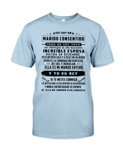 Load image into Gallery viewer, Increible Esposa Nacida En Diciembre Birthday Meaningful Gift Guys Tee
