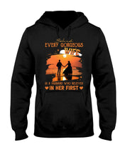 Load image into Gallery viewer, Behind Every Gorgeous Wife Is A Husband Who Believes In Her First Trending Hoodie
