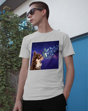 Load image into Gallery viewer, Chihuahua Blue Butterflies Sky Gift For Dog Lovers Guys Tee
