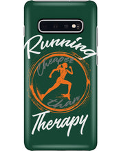 Load image into Gallery viewer, Running Cheaper Than Therapy Gift For Running Lovers Phone case
