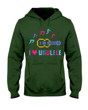 Load image into Gallery viewer, Ukulele Lovely Custom Design For Music Instrument  Lovers Hoodie
