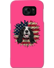 Load image into Gallery viewer, English Cocker Spaniel US Sunflower Gift For Dog Lovers Phone case
