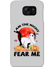 Load image into Gallery viewer, I Am The Night Fear Me Ghost Cat Gift For Cat Lovers Phone case
