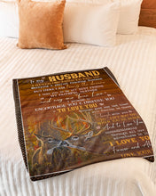 Load image into Gallery viewer, For Husband I Take You To Be My Best Friend Fleece Blanket
