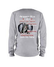 Load image into Gallery viewer, October Man Son Of God Birthday Meaningful Gift For Men Unisex Long Sleeve

