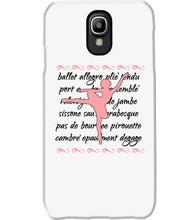 Load image into Gallery viewer, Ballet Words Pink Pattern Gift For Ballet Dancer Phone case
