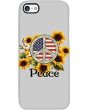 Load image into Gallery viewer, Peace Sign Sunflower Birthday Gift For Girls Phone case
