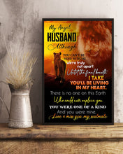 Load image into Gallery viewer, Gift For Husband You'll Be Living In My Heart    Custom Design Vertical Poster
