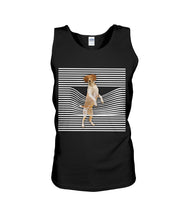 Load image into Gallery viewer, Brittany Spaniel Climb Curtain Gift For Dog Lovers Unisex Tank Top
