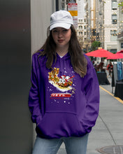 Load image into Gallery viewer, Baseball Xmas Sleigh Loading Gift For Baseball Lovers Hoodie
