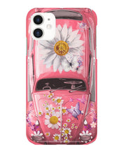 Load image into Gallery viewer, Pink Phone Case With Flowers And Butterfly Gift For Pink Lovers Phone case
