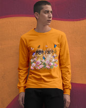 Load image into Gallery viewer, Pekingese With Peonies Gift For Dog Lovers Unisex Long Sleeve
