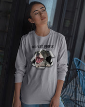 Load image into Gallery viewer, Pitbull Six Feet People Gift For Pitbull Lovers Unisex Long Sleeve
