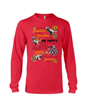 Load image into Gallery viewer, My Only Sunshine Make Me Happy Special Custom Design Unisex Long Sleeve
