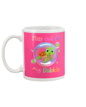 Load image into Gallery viewer, Vintage Funny Stay Out Of My Bubble Gift For Turtle Lovers Mug
