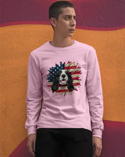 Load image into Gallery viewer, English Cocker Spaniel US Sunflower Gift For Dog Lovers Unisex Long Sleeve
