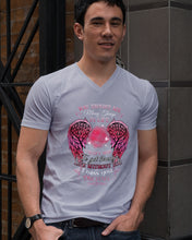 Load image into Gallery viewer, You Taught Me Many Things In Life Custom Name Gift For Son Name Michael Guys V-Neck
