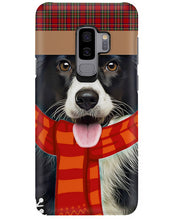 Load image into Gallery viewer, Santa Border Collie In Stock Gift For Dog Lovers Phone case
