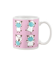 Load image into Gallery viewer, Pig Pandemic Essential Stay At Home Unique Custom Design Mug
