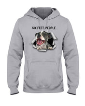 Load image into Gallery viewer, Pitbull Six Feet People Gift For Pitbull Lovers Hoodie
