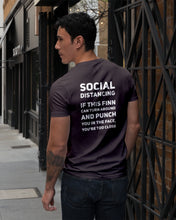 Load image into Gallery viewer, Social Distancing If This Finn Can Turn Around  Personalized Nation Gift Guys V-Neck
