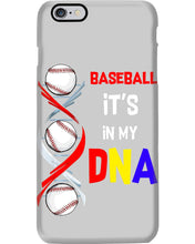 Load image into Gallery viewer, Baseball Be My DNA Gift For Sport Lovers Phone case
