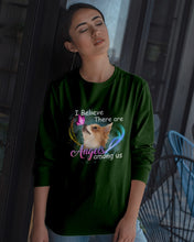 Load image into Gallery viewer, I Believe There Are Angels Among Us Gift For Chihuahua Lovers Unisex Long Sleeve

