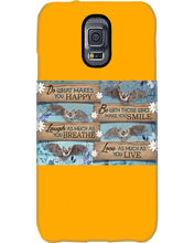 Load image into Gallery viewer, Do What Makes You Happy With Bats Gift For Girls Phone case
