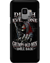 Load image into Gallery viewer, Death Smiles At Everyone Grumpy Old Men Smile Back Gift For Men Phone case
