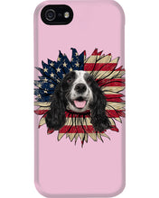 Load image into Gallery viewer, English Cocker Spaniel US Sunflower Gift For Dog Lovers Phone case
