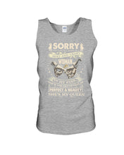 Load image into Gallery viewer, I'm Already Taken By A Sexy Crazy Woman Custom Design Unisex Tank Top
