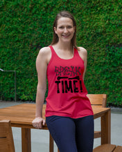 Load image into Gallery viewer, Break Bone Time White Background Gift For Women Ladies Flowy Tank
