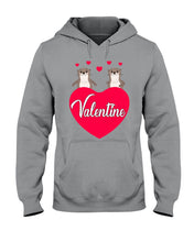Load image into Gallery viewer, Couple Otter Valentine's Day Gift For Otter Lovers Hoodie
